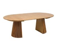 Mes Table à manger ronde extensible - Taupe