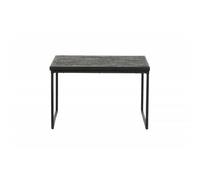 Mes Table basse carrée en bois - Noir