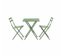 Mes table de jardin carrée - Vert