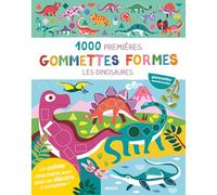Mes tout premiers autocollants - 1000 gommettes formes - dinosaures