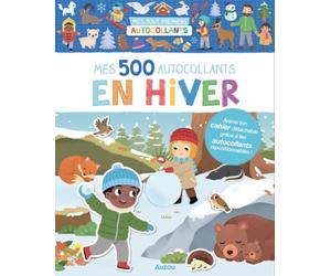 Mes tout premiers autocollants - 500 autocollants en hiver