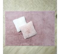 The Home Deco Factory - Tapis fin imitation fourrure 120 x 170 cm rose rose G