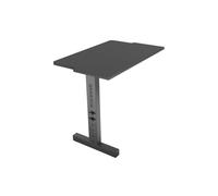 Mesa Gaming Genesis 80cm MDF Acero Hauteur Réglable Pieds Ajustables