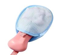 Mesh Soap Saver Bag, Double Sided Foaming Net Pouch, Hanging Lanyard Soap Bar Holder, Bath Cleanser Tool, Travel Shower Accessory, for Bathroom Body Washing Use