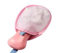 Mesh Soap Saver Bag, Double Sided Foaming Net Pouch, Hanging Lanyard Soap Bar Holder, Bath Cleanser Tool, Travel Shower Accessory, for Bathroom Body Washing Use
