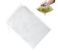 Mesh Strainer Bag - Reusable Nylon Filter Drawstring for Liquid Separation | Fine Mesh Juice Bag with Nut Milk Coffee Yogurt, Tea Fruit Vegetable for Straining Kitchen Accessory