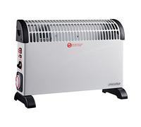 Mesko MS 7741w Chauffage électrique de convecteur, thermostat, contrôle de la température, 3 niveaux de puissance : 750 W, 1250 W, 2000 W, protection contre la surchauffe