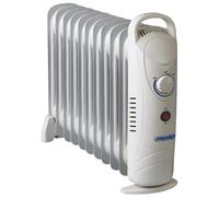Mesko MS 7806 Réchauffeur d'huile 11 nervures contrôle de température électrique 1200W.