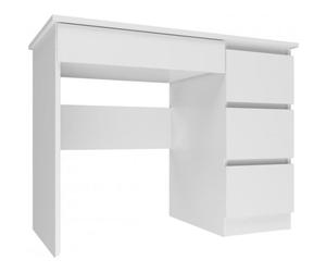 MESO - Bureau droit style moderne bureau/chambre d’ado - 98x51x76 cm - 4 tiroirs