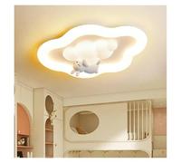 MESOVFCA Plafonnier LED Moderne en Forme de Nuage pour Chambre d'enfant, Chambre de bébé, décoration élégante pour Chambre de garçon et Fille, Couleur crème, Convient aux Restaurants