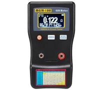Mesr-100 ESR Testeur À Affichage Numérique, Multimètre À Gamme Automatique 0,001R À 100R Circuit ESR Testeur de Résistance/Capacité Ohmmètre, pour La Réparation Des Cartes Tv/Lcd/Audio