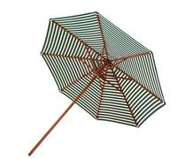 Messina Parasol Skagerak by Fritz Hansen Ø 300 cm / Abricot clair / Vert foncé - SKAGERAK 1910119