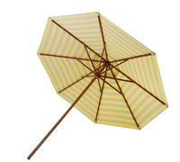 Messina Parasol Skagerak by Fritz Hansen Ø 300 cm / Lemon / Sand Stripes - SKAGERAK 1910118