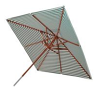 Messina Parasol Skagerak by Fritz Hansen L 300 x P 300 cm / Abricot clair/vert foncé - SKAGERAK 1910122