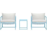Messina salon lounge bleu clair.