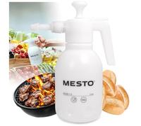 MESTO Food Pulvérisateur à Pression 1,5 L | Pulverisateur a Main | Pour contact alimentaire | Pulvérisateur avec joints EPDM et buse réglable | Idéal pour fumage, barbecue et humidification