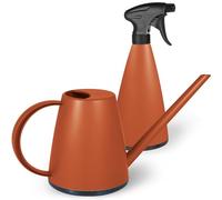 Mesto Lucky Lava Arrosoir 1L avec Mini Vaporisateur 0,79L | Spray & Arrosoir pour Plantes d'intérieur et Jardin | Soin des végétaux | Buse réglable | Usage intérieur et extérieur