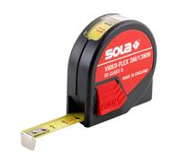 Sola Mètre à ruban Video-Flex VF 3 – Noir/rouge – 3 m