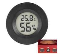 Mesure de température hygromètre numérique - Compteur climatique LCD intérieur, moniteur d'humidité précis | Dispositif de capteur mural - Tracker météo pour la maison intelligente