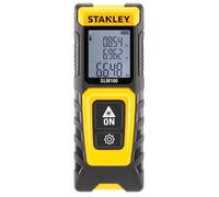 Stanley Télémètre laser SLM100 30 m pour pros et bricoleurs, fixation fiable, norme technique