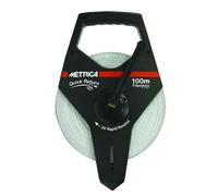 Mesure longue fibre Quick return METRICA 100m x 13mm - 40027