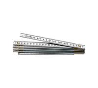 Mesure pliante aluminium noir 2m WILMART