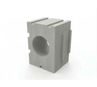 Mesure télescopique : 605 - 690 mm, Cadre de montage à 2 bras pour éléments en aluminium de Aereco - 160157