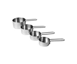 MESURES casserolelettes inox x 4 Inox 60ml à 200ml