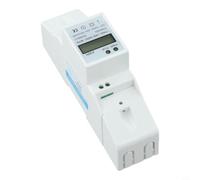 Mesureur Consommation kWh Rail DIN 10-40A IP53 | Matériau PC pour robuste, indice IP53, résistance électromagnétique, durée de vie longue, standard( 10(40)A.)