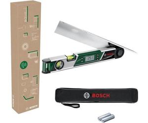 Mesureur d'Angle Bosch UniversalAngle, Mesure jusqu'à 220°, Fonction de Calcul Intégrée