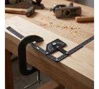 Mesureur d'Angles Pro Résistant à pour la Rouille Mesureur d'Angles | Lecture précise, échelle claire, pour idéal pour bois et métal, usage pour professionnel, mesure rapide