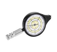 Mesureur de Carte Outil de Mesure du Calculateur de Distance avec Roue en Métal pour Camping Randonnée Vélo