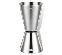 Mesureur de Cocktail 2CL 4 ouble Jigger en Acier Inoxydable, Verre Mesureur pour Gin, Whiskey, Alcool, Accessoires de Bar et Cocktail de Haute Qualité