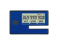 Mesureur de teinte Compteur de teinte de fenêtre, testeur de Film solaire, compteur de Transmission, mesure de rejet IR UV, teinte de fenêtre de voiture(162A)