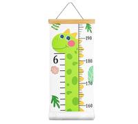 Mesureur Mural de Taille pour, Tableau de Croissance Amovible avec Rubans, de Croissance Réutilisable avec Sangle Décoratif - Outil Parental pour Maison et Chambre de Jeux Familiale