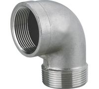 Metabo 0903064838 Raccord coudé 44,9 mm (1 1/2\ ) (filet int.), 47,81 mm (1 1/2\ ) (filet ext.) acier inoxydable
