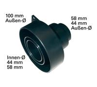 Metabo 0910058010 Multi Adaptateur d'aspiration Adapté pour raccord
