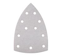 Metabo 10 feuilles abrasives auto-agrippantes 100 x 150 mm, P 60, série « professional », pour peinture, vernis, mastic, en 2 parties, perforées, ponceuses multifonctions metabo Quantité:10