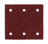 Metabo 10 feuilles abrasives auto-agrippantes 115 x 103 mm, P 60, série « professional », pour bois et métal, pour ponceuse vibrante metabo Quantité:10