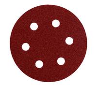 Metabo 10 feuilles abrasives auto-agrippantes, 80 mm, P 60, série « professional », pour bois et métal, pour ponceuse excentrique metabo Quantité:25