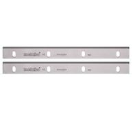 Metabo 2 couteaux à raboter HSS-18%W 304x25x3mm / 4 trous longs, HC 300 2 pces
