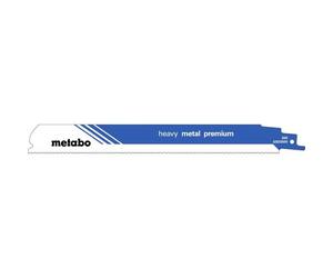 Metabo 2 lames de scie sabre « heavy metal premium » 225 x 0,9 mm, 1,4+1,8 mm/ 14+18 TPI - 628258000