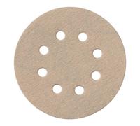 Metabo 25 feuilles abrasives auto-agrippantes 125 mm, P 60, série « professional », pour peinture, vernis, mastic, pour ponceuse excentrique, corindon, avec revêtement de stéarate metabo Quantité:25