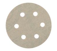 Metabo 25 feuilles abrasives auto-agrippantes, 80 mm, P 320, série « professional », pour peinture, vernis, mastic, pour ponceuse excentrique, corindon, avec revêtement de stéarate metabo Quantité:25