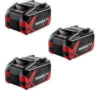 Metabo 3x Pack d'accumulateurs LiHDX 18 V 8,0 Ah CAS Li-Ion ( 3x 624975000 )