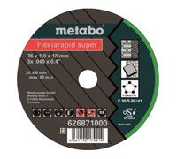 Metabo 5 Flexiarapid Super 76x1,0x10,0 mm Universal (626871000) Quantité:5