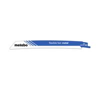 Metabo 5 lames de scie sabre « flexible fast metal » 225 x 0,9 mm, BiM, 1,4mm/18TPI (626567000) Quantité:5