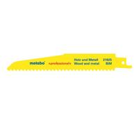 Metabo 5 Lames de scies sabres, B+M, profes.,150 x 1,6 mm