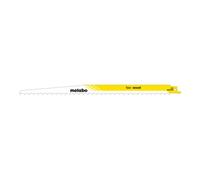 Metabo 5 lames de scies sabres, bois, série "classic", 300 x 1,25 mm, HCS, 8,5 mm/ 3 DPP metabo Quantité:5