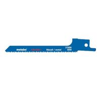 Metabo 5 lames de scies sabres, métal, flexibles, 100 x 0,9 mm